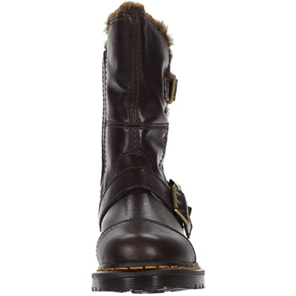 Dr. Martens Kristy Mid Faux Fur Winter Boots - Picture 3 of 7